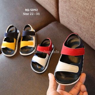 Giày dép trẻ em - Sandal bé trai 1 - 6 tuổi SD92