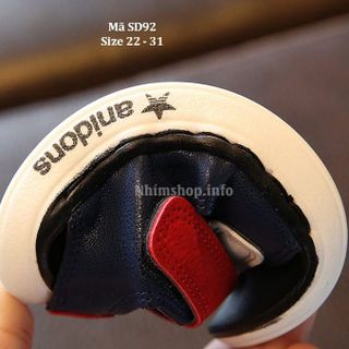 Giày dép trẻ em - Sandal bé trai 1 - 6 tuổi SD92