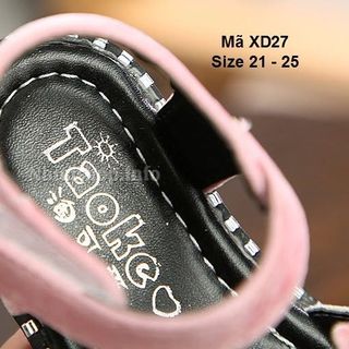 Giày Dép trẻ em - dép sandal bé gái 1-3 tuổi XD27