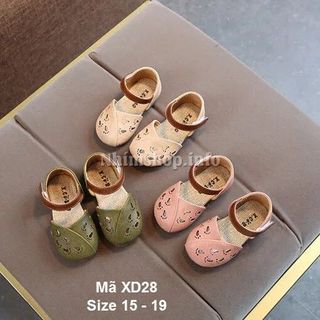 Giày dép trẻ em - Giày sandal bé gái 6 - 18 tháng XD28 15 - 19 giá sỉ