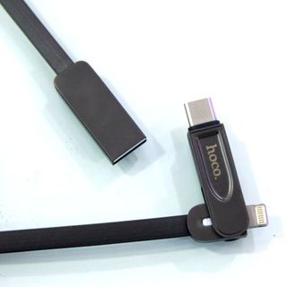 HOCO - Dây cáp sạc 3 in 1 U24 - Cổng 2 in 1 Lightning Micro - Cổng Type C