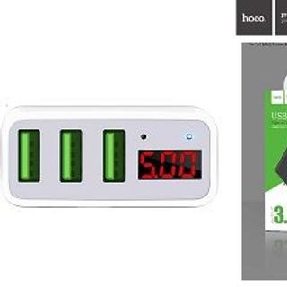 HOCO - Cóc Sạc 3 cổng USB C15