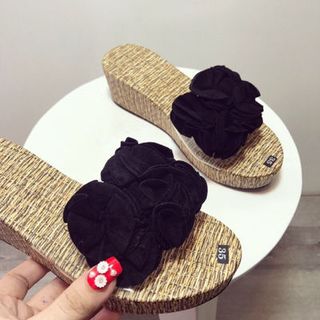 dép xuồng đế Cối hoa