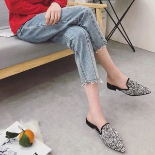 dép sục mũi kim tuyến