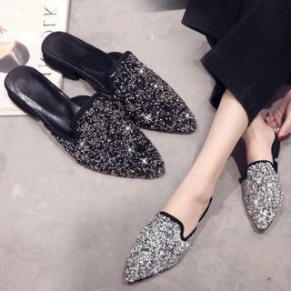 dép sục mũi kim tuyến