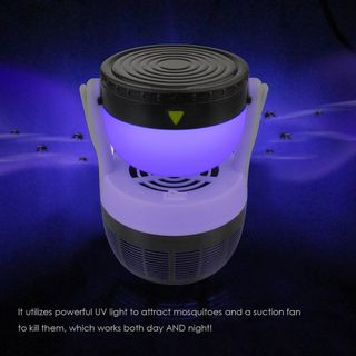 Đèn ngủ bắt muỗi 2X18650 - 2 in 1 - cổng USB - pin 3XAA