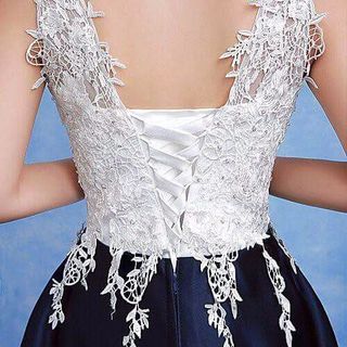 MAXI DẠ HỘI HOA THÊU