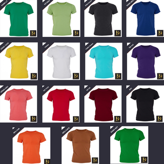 Áo thun cổ tròn cotton 4 giá cực rẻ