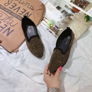 giày mọi kim tuyên sang trọng
