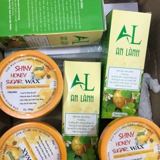 Bộ wax lông Shiny và mỡ trăn An Lành dưỡng da