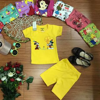 Bộ Carter Borip cộc tay Bé Gái 2-7T