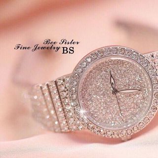 đồng hồ nữ bs bee sister nhỏ vàng bạc