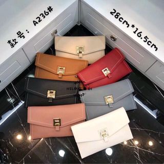 Túi Clutch khóa chữ H