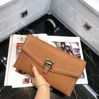 Túi Clutch khóa chữ H
