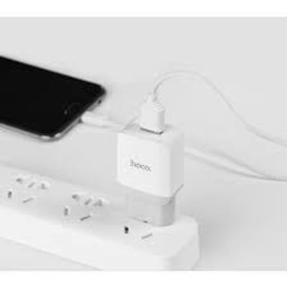 HOCO - Bộ cóc cáp sạc C12 IPHONE 2 cổng USB Lighting