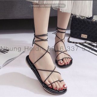 Giày sandal cột dây