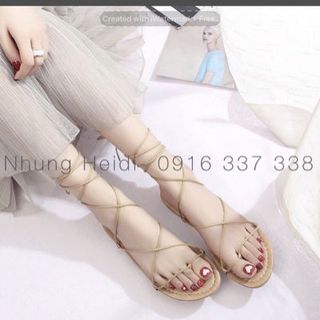 Giày sandal cột dây