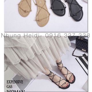 Giày sandal cột dây