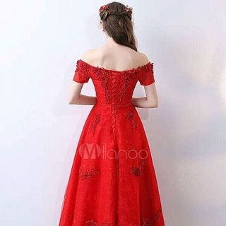 ĐẦM XÒE BẸT VAI ĐÍNH HOA CỰC XINH