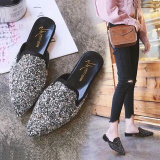 Dép sục kim tuyến xinh