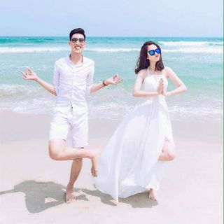 Đầm maxi đan lưng hai dây cột côe quyến rũ