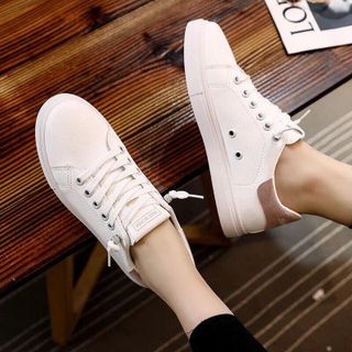 giày bata nữ đế phối màu