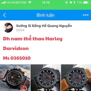 Đồng hồ nam thể thao dây da