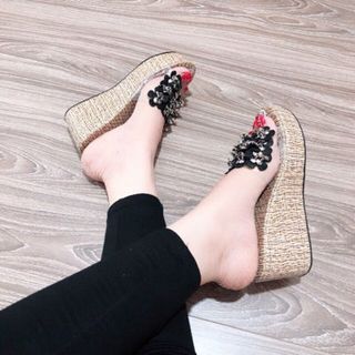 Dép đế cói nữ