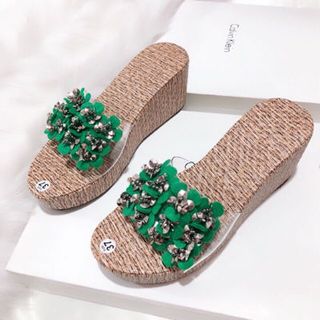 Dép đế cói nữ