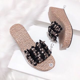 Dép đế cói nữ
