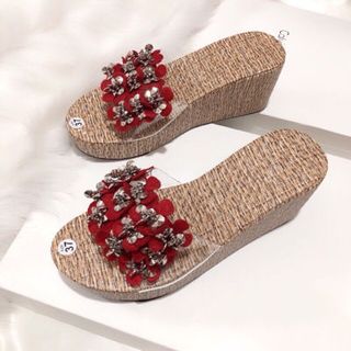 Dép đế cói nữ
