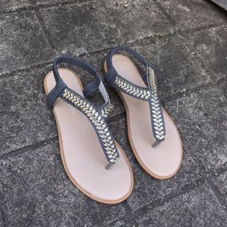giày sandal bông lúa