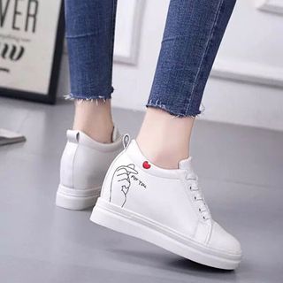 giày bata bún tim đế độn xinh