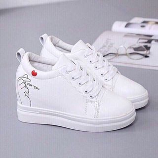 giày bata bún tim đế độn xinh
