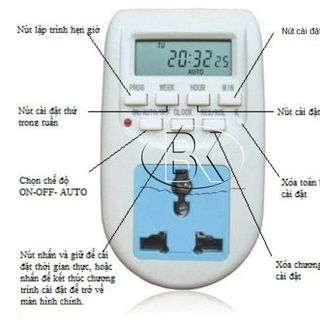 Ổ cắm hẹn giờ điện tử AL-06