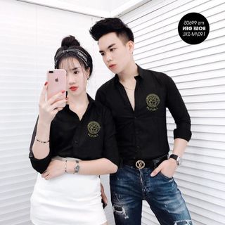 Áo Sơ mi cặp nam nữ