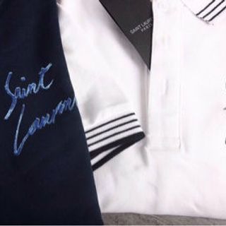 áo thun nam polos Saint Lauren