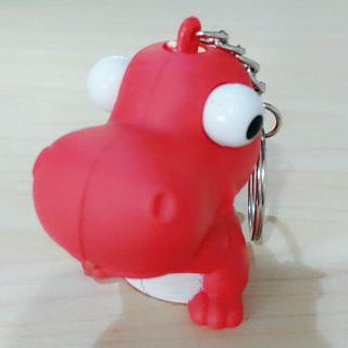 Móc khóa hà mã led
