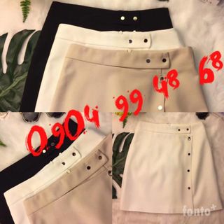 chân váy vải mã 2839