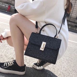 túi khoá xoay kim tuyến sang chảnh