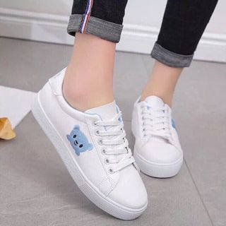 giày bata mặt gâu xinh