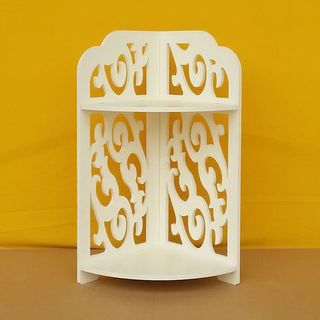 Kệ góc 2 tầng hoa văn 50 cm ngăn trên 15 dưới 35 giá sỉ​ giá bán buôn