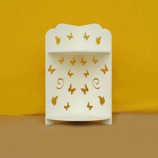 Kệ góc 2 tầng hoa văn 50 cm ngăn trên 15 dưới 35 giá sỉ​ giá bán buôn