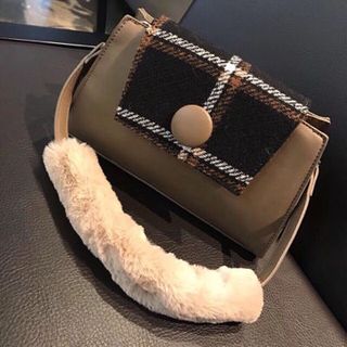 Túi xách phối lông