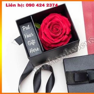 Hộp Hoa Hồng Đựng Son Môi
