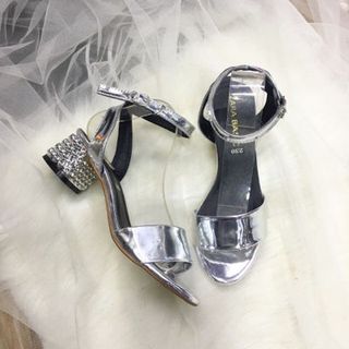 giày sandal tráng gương got