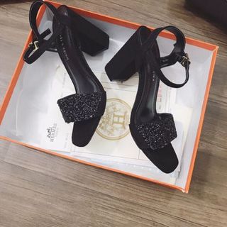 giày sandal kim tuyên