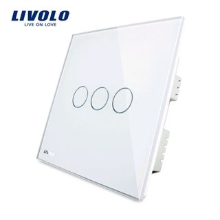 Công tắc cảm ứng đk Remote Livolo 3Gang