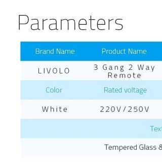 Công tắc cảm ứng đk Remote Livolo 3Gang