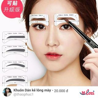 Khuôn dán Lông Mày
